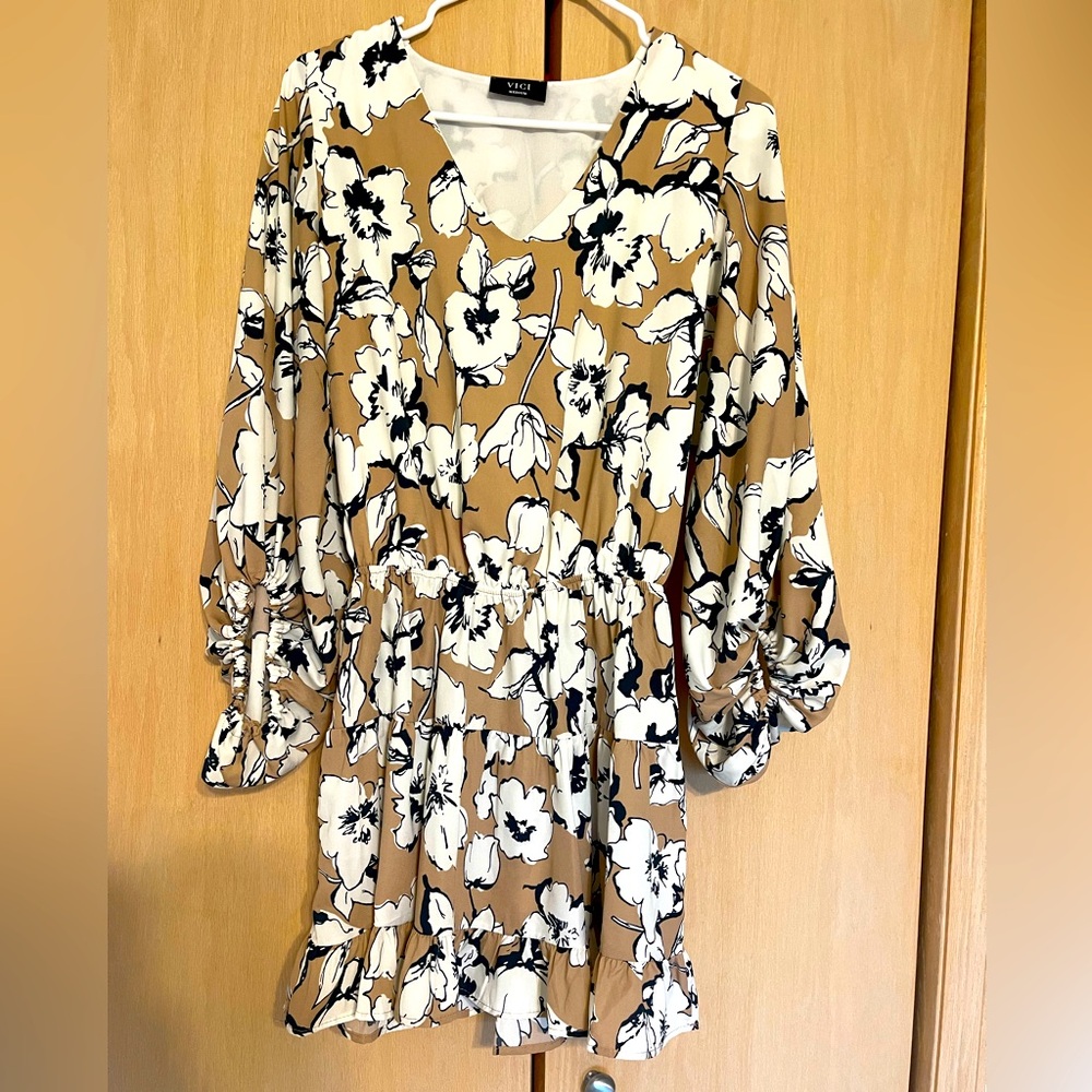 Vici Dolls ruffled flowy dress. Size medium